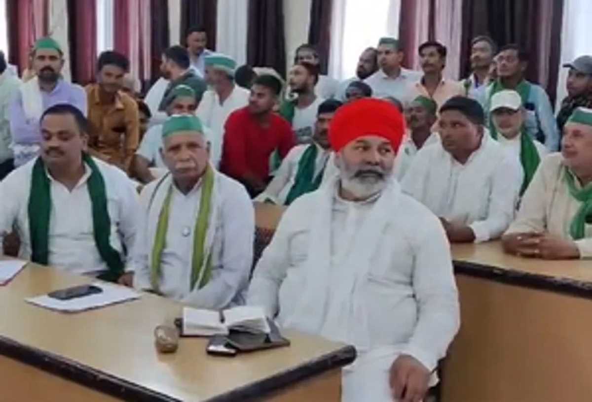 मुजफ्फरनगर में किसान नेता राकेश टिकैत की सफाई, मेरे बयान को तोड़-मरोड़ कर पेश किया गया